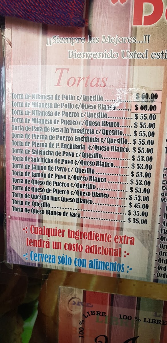 Super tortas Y Cemitas Dany Menu - Image 6